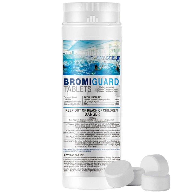 1-Brom-3-Chlor-5,5-Dimethylhydantoin für Schwimmbad und Spa